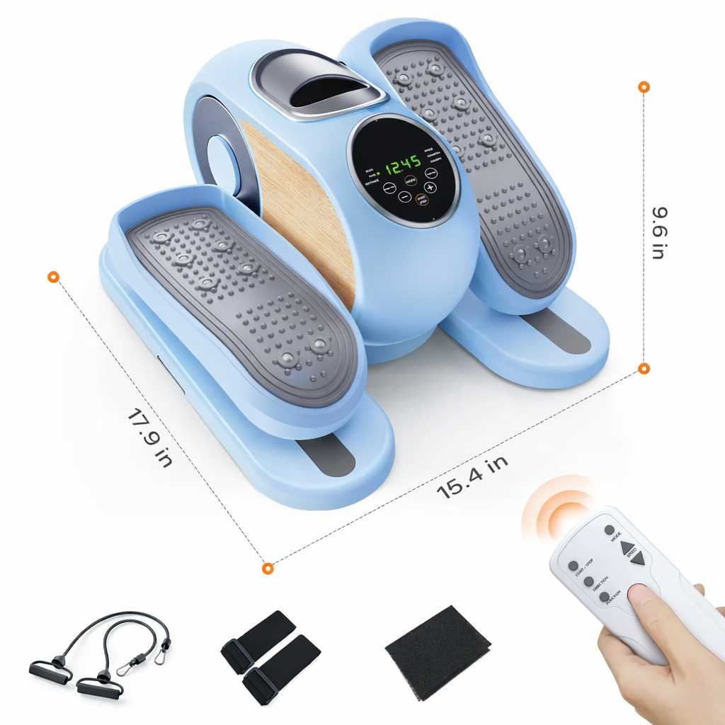 Under Desk Elliptical Machine with Remote Control
