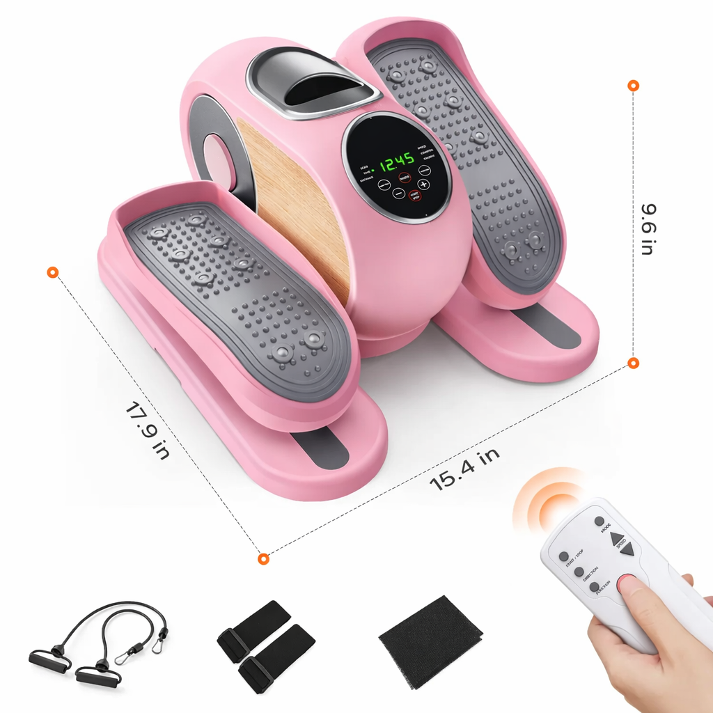 Under Desk Elliptical Machine with Remote Control